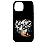 Acampar es mi Terapia Carcasa para iPhone 15