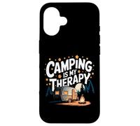 Acampar es mi Terapia Carcasa para iPhone 16