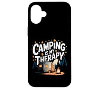 Acampar es mi Terapia Carcasa para iPhone 16 Plus