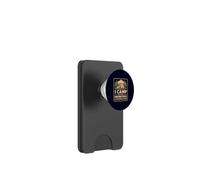 Acampo Porque Golpear a la Gente está Mal Visto por el Humor de Senderismo PopSockets PopWallet para MagSafe