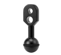 ACAMPTAR 1 Pulgada Bola A Ys Brazo del Clip De Cabeza para Luz De CáMara VíDeo De La AccióN Accesorios De Montaje Adaptador De Clip De Mariposa De Cabeza De Bola De Buceo