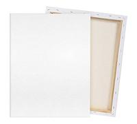 Acan Pack de 6 lienzos para Pintar Cuadros de algodón y Madera, de 50 x 60 cm, Bases para Realizar Pinturas hogar o Trabajo. Set 6 Unidades para Realizar Arte con diversas Pinturas.