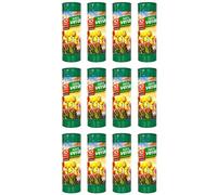 Acan Tradineur - 12 Rollos de 10 Bolsas de Basura, plástico, 3 Capas, Resistentes y antigoteo, autocierre, reciclables, Sacos Especial jardín (Verde - 120 litros - 85 x 102 cm - Total 120 uds)