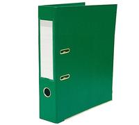 ACAN Tradineur - Archivador A-Z con 2 anillas, tamaño A4, incluye palanca, cartón duro, lomo de 7,5 cm de ancho, oficina (Verde - 34,5 x 28,5 x 7,5 cm)