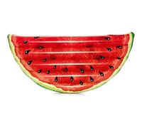 Acan Tradineur - Colchoneta Hinchable Diseño Sandia - Fabricado en Vinillo Resistente - Incluye Parche de reparación - Ideal para Disfrutar Este Verano - 174 x 89 cm