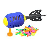 Acan Tradineur - Juego Splash Rocket con 50 Globos de Agua, Cohete Loco, Juguete de Agua para Exterior, Verano, niños, 27 x 9 cm, Color Aleatorio