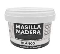 ACAN Tradineur - Masilla para madera, pasta de relleno tapagrietas, lista para usar, reparación de fisuras, agujeros en muebles, uso interior, calidad profesional (Blanco, 250 g)