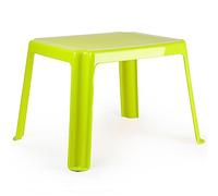 Acan Tradineur - Mesa Auxiliar de plástico, mesita Baja para niños, Polipropileno, Estructura sólida, Interior y Exterior, salón, jardín, Fabricada en España (Verde Pistacho, 54 x 65 x 42 cm)