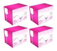 Acan Tradineur - Pack de 24 Copas - Modelo Nevakar - Capacidad: 240 ml - Ideal para Vino - Aptas para lavavajillas - Tamaño Aprox: Ø 6,9 x 16,7 cm