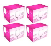 Acan Tradineur - Pack de 24 Copas - Modelo Nevakar - Capacidad: 320 ml - Ideal para Vino - Aptas para lavavajillas - Tamaño Aprox: Ø 7,4 x 17 cm