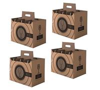 Acan Tradineur - Pack de 24 Copas - Modelo XXL - Capacidad: 730 ml - Ideal para Vino - Aptas para lavavajillas - Tamaño Aprox: Ø 7,2 x 22,5 cm