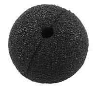 Acan Tradineur - Pack de 3 narices Negras de Espuma, Payaso, complementos de Disfraces, Carnaval, Halloween, Cosplay, Circo, Fiestas, cumpleaños, Adulto, diámetro 4,5 cm