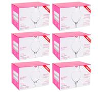 Acan Tradineur - Pack de 36 Copas - Modelo Misket - Capacidad: 260 ml - Ideal para Vino - Aptas para lavavajillas - Tamaño Aprox: Ø 6,7 x 16,5 cm