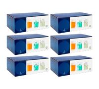 Acan Tradineur - Pack de 6 Cajas de 6 Vasos Modelo Bodega - Capacidad: 345 ml - Fabricado en Vidrio Resistente - Apto para lavavajillas - Tamaño Aprox: Ø 8,5 x 9 cm - 36 Uds Totales