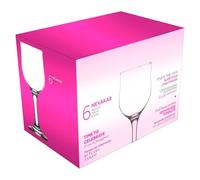 Acan Tradineur - Pack de 6 Copas - Modelo Nevakar - Capacidad: 200 ml - Ideal para Vino - Aptas para lavavajillas - Tamaño Aprox: Ø 6,5 x 16,7 cm