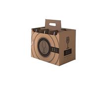 Acan Tradineur - Pack de 6 Copas - Modelo XXL - Capacidad: 730 ml - Ideal para Vino - Aptas para lavavajillas - Tamaño Aprox: Ø 7,2 x 22,5 cm