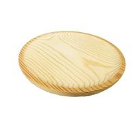 Acan Tradineur - Plato de Pulpo Redondo de Madera, diámetro 12 cm, Plato clásico, Tradicional para Servir Pulpo, Embutidos, quesos, Antibacteriano