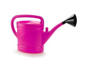 Acan Tradineur - Regadera de plástico - Capacidad 12 litros - Utensilios de jardinería, riego, casa, balcón, terraza, Patio - Color Fuscia
