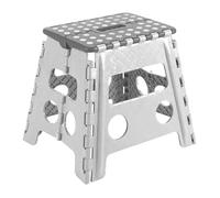 Acan Tradineur - Taburete Infantil Plegable de PVC Multiusos 32,5 x 28,5 x 21,5 cm, banqueta, Asiento de plástico Resistente para niños, Escuela, guardería, hogar, Color Aleatorio