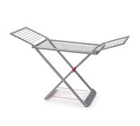 Acan Tradineur - Tendedero Plegable 100% de Resina, 20 Metros de Espacio de tendido. Fabricado en España, válido para Interior y Exterior, con Bloqueo de Seguridad, 180 x 108 x 55 cm (Gris)