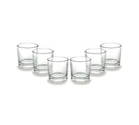 Acan Tradineur - Vaso de chupito modelo CoK - Fabricado en cristal - Ideal para Servir licores, celebraciones, fiestas (Ø 5 x 4,5 cm, 4,8 cl)