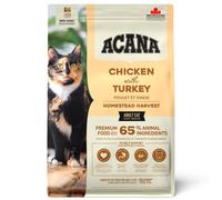ACANA Homestead Harvest - Pienso para gatos adultos - Pollo y pavo - Cantidad: 1,8 kg