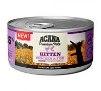 ACANA Premium Paté - Comida húmeda para gatitos - Pollo y pescado - Cantidad: 85 g