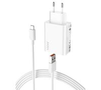 ACANDYA 100W Cargador Carga rápida con 6A Cable USB C 2m para xiaomi Poco F8 Ultra Redmi K80 Ultra 17, Combo 90W 67W para Xiaomi 15T Redmi Note 15 Pro+ 5G Poco F7 Turbo 4 3 15 Ultra