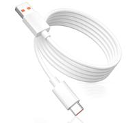 ACANDYA Cable USB a USB C Carga rápida 6A para Xiaomi 17 ultra, 2m Cable Tipo C 120W 100W Carga rápida y Transferencia Datos para Xiaomi 14T Pro Poco F7 Ultra Redmi Note 14 Pro+ 5G K80 Pro K70 Ultra