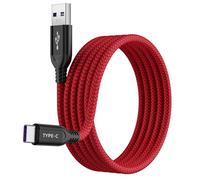 ACANDYA Cable USB C, 100W 66W 1.8m Cable Carga Rápida USB a USB C para Honor Magic 7 200 Pro, Cable Tipo C SuperCharge para Honor Magic 7 6 Lite V3 V2 RSR 90 70 MagicPad2 400 Lite 5G X6b X7b Pad 9