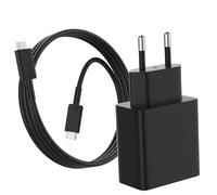ACANDYA Cargador Carga rápida 45 W para Samsung Galaxy S26+ S25+ S24+ S23+ S25FE S25 S24 S23 Ultra A56 A36 5G S26 A17, Cargador Superrápido USB Tipo C para Android con 5A Cable USB C 1m, Color Negro