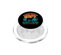 Acantilados de la Neuse State Park Carolina del Norte Retro Sunset PopSockets PopGrip para MagSafe