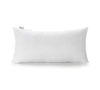 Acanva Relleno Decorativo Rectangular de Almohada de Forma hipoalergénica, 16 x 26, Color Blanco