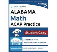 ACAP Online Assessments and 5th Grade Math Practice Workbook, Student Copy: ACAP Study Guide