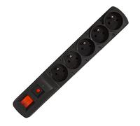 ACAR Regleta de conectores F5 3 m Negro
