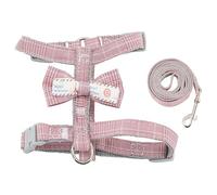 Acaricie el diseño Determinado del Portal de la Correa al Aire Libre del arnés del Perro del Perro de los Suministros(Pink,S)