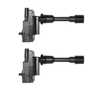 AcarKing Bobina de Encendido Compatible con Mazda para 323S para BJ1.9 Vi 16V 1998 1999 2000 2001 2002 2003 2004 2 Piezas Bobina De Encendido FFY118100