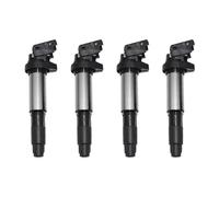 AcarKing Bobina de Encendido Compatible con para E60 E46 E66 E67 E81 E83 E88 E89 E90 E92 118i 120i 316i 318i 320i 520i 525i 730i X3 X5 Z4 4 Unidades Bobinas De EncendidoPara Coche 0221504464
