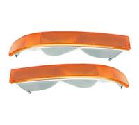 AcarKing Compatible con Gmc para Savana 1500 Van 2003 2004 2005 2006 2007 2008 2009 2010 2011 2012 2013 2014 1 Par De Luces Intermitentes GM2520188 Intermitentes Laterales(Yellow)