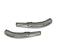 AcarKing Compatible con Hyundai para Santa Fe 2013 2014 2015 2016 2017 2018 1 Par De Luces De Señal De Giro para Espejo Retrovisor De Coche 87613B8000 Intermitentes Laterales