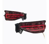 AcarKing Compatible con Toyota para Fortuner SW4 2015 2016 2017 2018 2019 2020 Reflector Parachoques Trasero Luz Antiniebla Freno Accesorios Trasera Luz Freno Coche