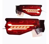 AcarKing Compatible con Toyota para Fortuner SW4 2015 2016 2017 2018 2019 2020 Reflector Parachoques Trasero Luz Antiniebla Freno Accesorios Trasera Luz Freno Coche