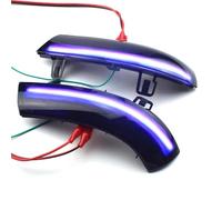 AcarKing Compatible con VW para Golf 5/6 Plus 2005-2013 para Jetta MK5 2006-2011 para Passat B5.5 2001-2005 Luz De Señal De Giro De Espejo Lateral De Flujo Dinámico Intermitentes Laterales(Blue)