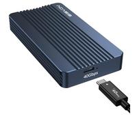 ACASIS Caja SSD M.2 NVMe 40Gbps, 405 para M1 M2 Pro/MAX, Compatible con USB 4/3/USB3.2/3.1/3.0/2.0, Soporte para Carcasa M.2 SSD 2280/2260/2242/2230 B+M M-Key
