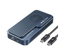 ACASIS Carcasa SSD M.2 NVMe de 80 Gbps, con Ventilador de refrigeración, Compatible con Thunderbolt 5/USB4 V2.0, Compatible con Thunderbolt 4/3/USB4 V1.0, USB 3.2/3.1/3.0 (TB501 Pro)