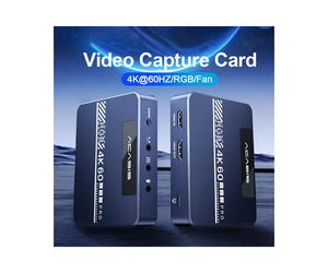 Acasis Tarjeta de Captura de Video 4K 60HZ HDR10 RGB 1080P para Grabación de Juegos, Transmisión en Vivo, Cámara, Tableta