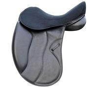 Acavallo Ortho-Pu ri - Cojín para Silla de Montar, Color Negro