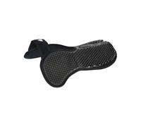 ACAVALLO Protector de espalda libre hexagonal gel 1/2 Pad y soporte trasero caballo equitación elevador azul