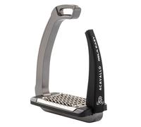 Acavallo Rel-X Easy - Estribos, talla única, titanio, juego de 2