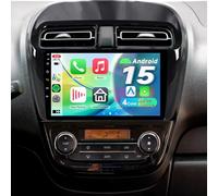 ACAVICA Android 12 Radio de coche para MITSUBISHI Mirage Space Star 2012-2023 Dodge Attitude 2015-2023 pantalla táctil GPS GPS coche radio estéreo con inalámbrico Carplay Bluetooth WiFi DSP USB